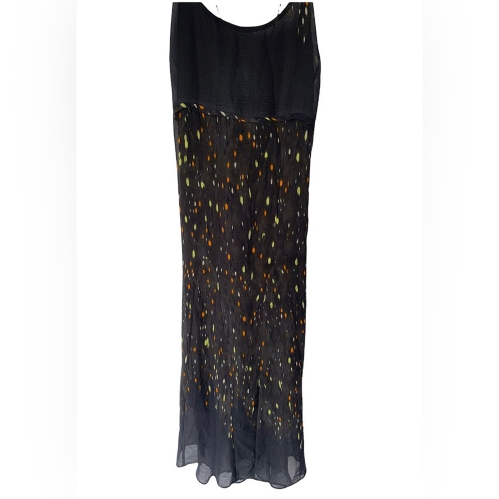 ASOS Sleeveless Strappy Long
Black Dress New with Tags Sz 8
Multicolored Details